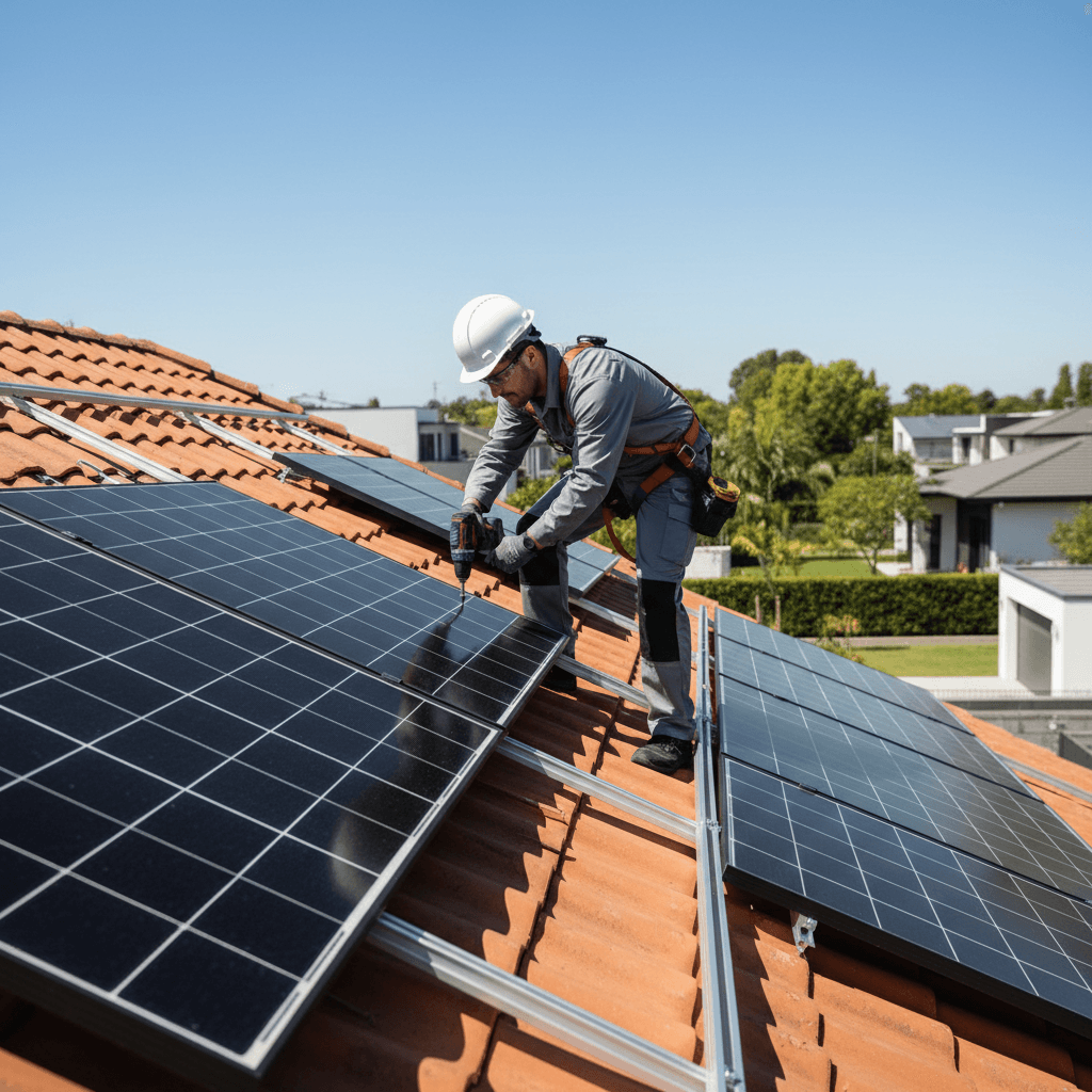 Generator and solar installations